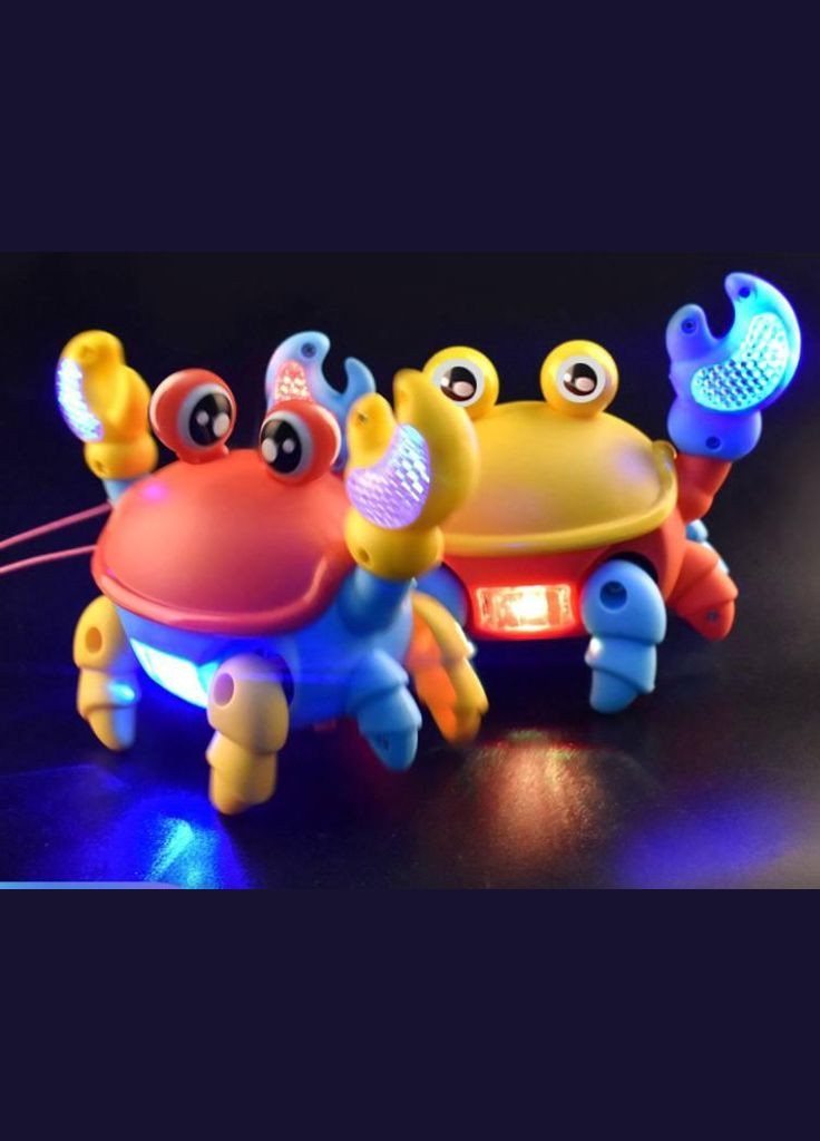 Музыкальный крабик 776-5 со световыми и звуковыми эффектами. Fun Game (327216770)