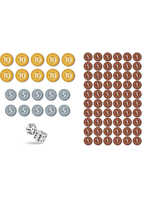 Настільна гра Наші Міста: Мачі Коро 2 (Machi Koro 2) (укр) ( ) ROZUM R059UA (370762712)