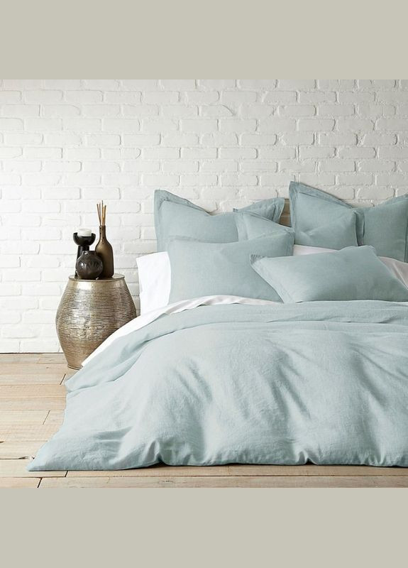 Постільна білизна Ментол Ранфорс Сімейна MERISET (278255986)