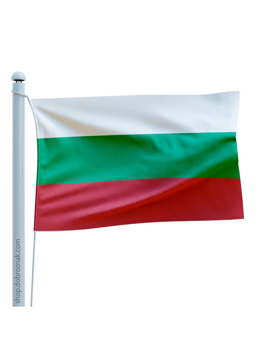 Флаг Болгарии (60х84 см, атлас) Dobroznak (365246479)