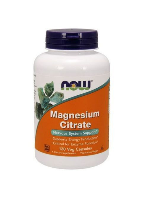 Magnesium Citrate 120 Veg Caps Now Foods (362418610)