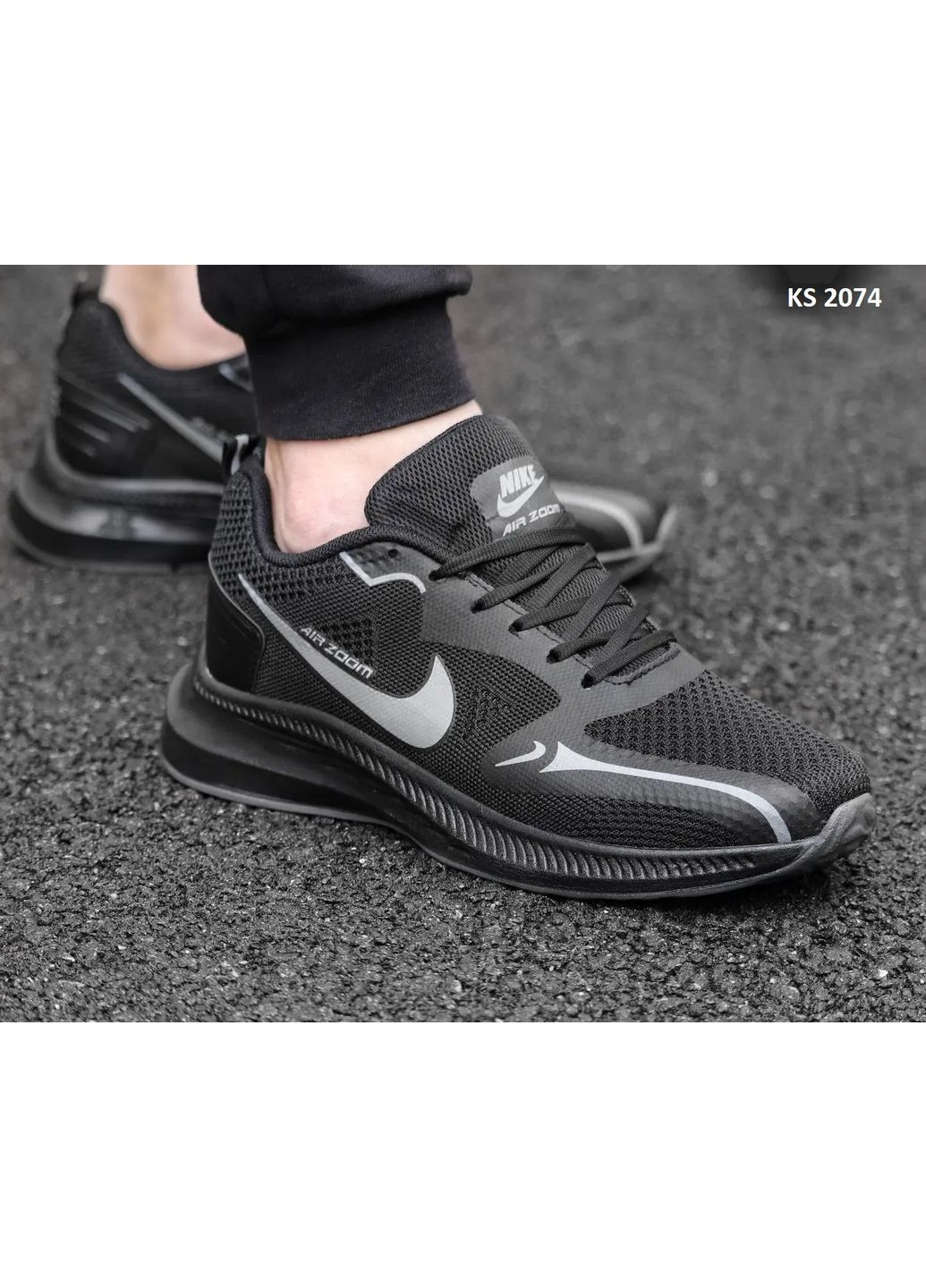 КРОСІВКИ ЖІНОЧІ NIKE AIR ZOOM НАЙК АІР ЗУМ No Brand комбіновані демісезони (369389440)