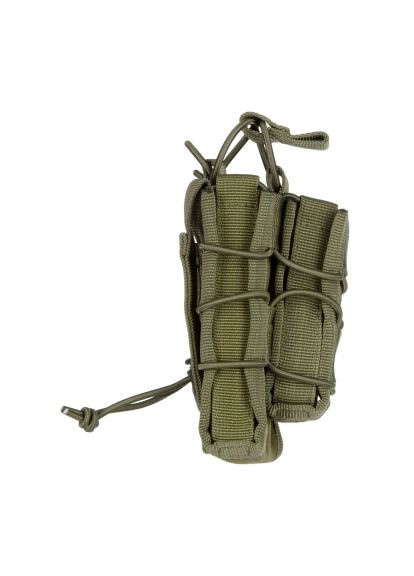 Підсумок (-MILTACDPOUCH-Y-OG) 2E подвійний, зелений (370016105)