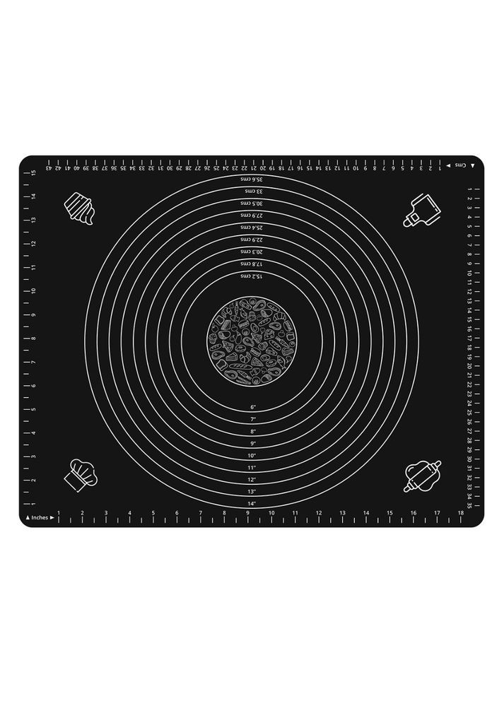 Коврик для раскатывания теста 40х50 см силикон Okyanus Коврик для раскатывания теста 40х50 см силикон (315050292)