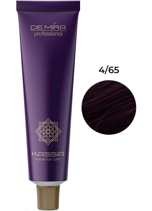 Краска для волос 4/65 KASSIA 90 мл DeMira Professional (335263469)