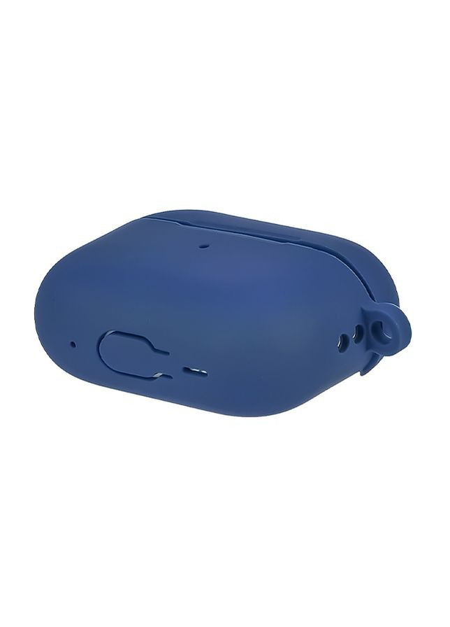 Чехол силиконовый с карабином для Apple AirPods Pro 2 цвет темно-синий ЦБ-00245365 No Brand (278747654)