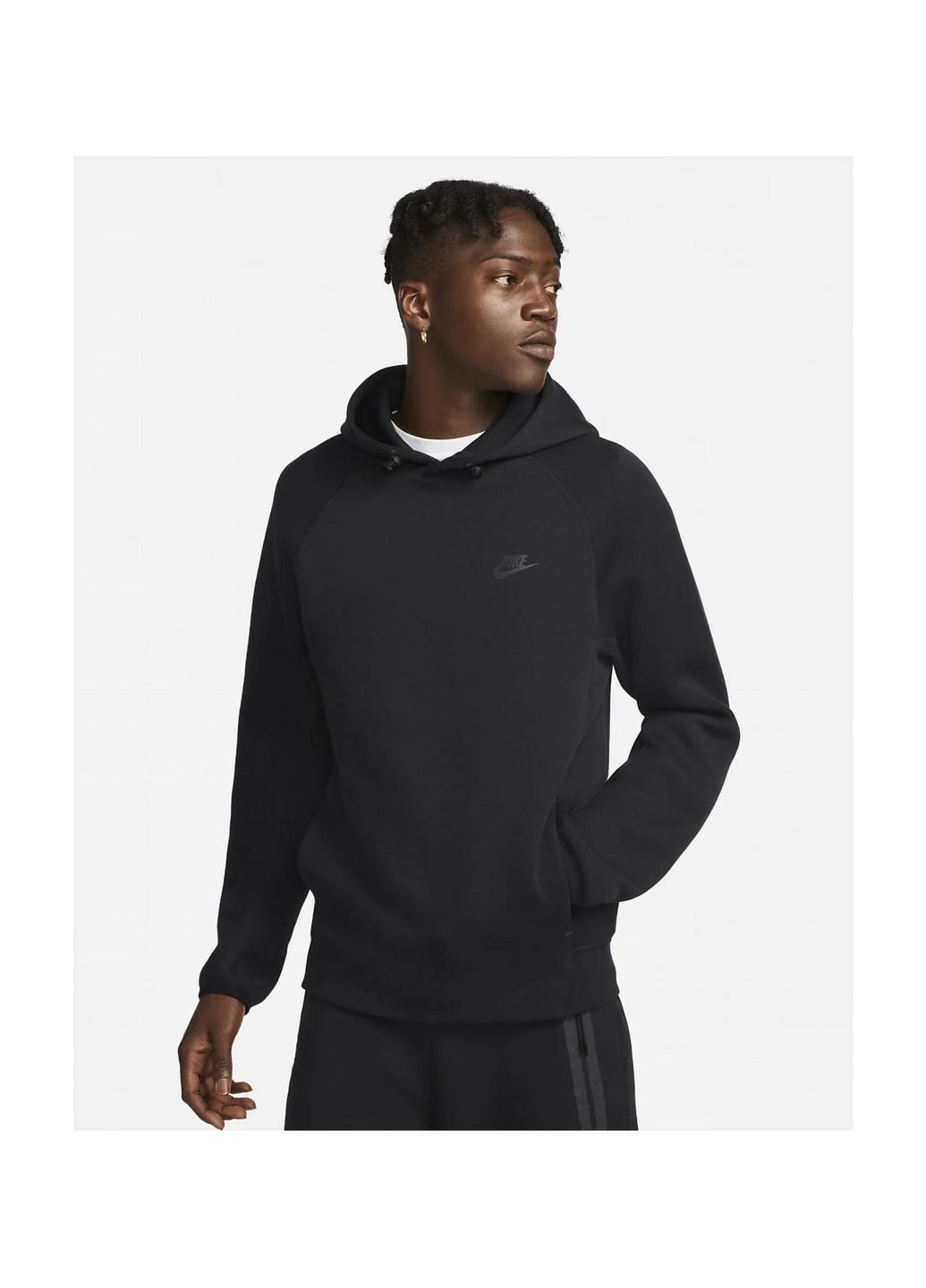 Кофта мужская M Nk Tch Flc Po Hoodie (FB8016-010) Nike (370780651)
