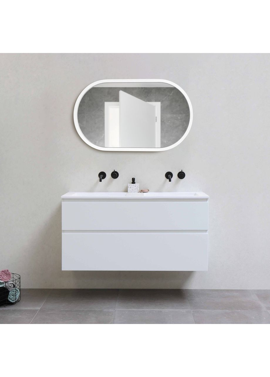 Дзеркало капсула дерев'яне Snow White Ясен 50x80 см Luxury Wood Freedom (369547008)