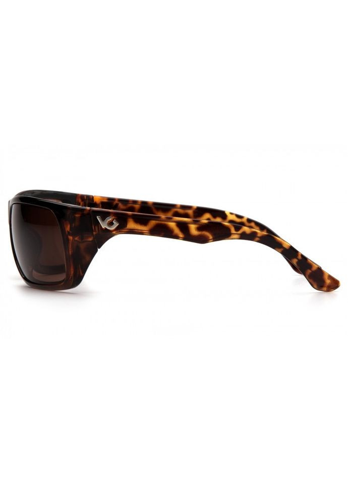 Окуляри захисні Venture Gear Tortoise (bronze) Аnti-Fog, коричневі в коричневій оправі Vallejo (370441974)