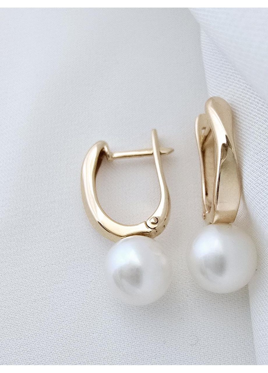 Золотые серьги с жемчугом SOVA 2191338101-1с SOVA jewelry house (354700197)