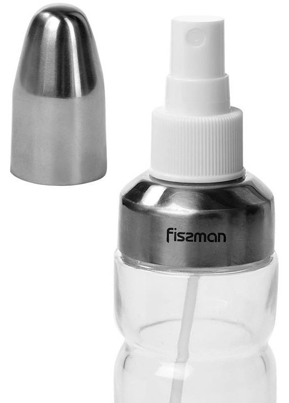 Емкость-спрей для масла и уксуса 150мл стеклянная бутылка для кухни пульверизатор для жидкости Fissman (368991143)