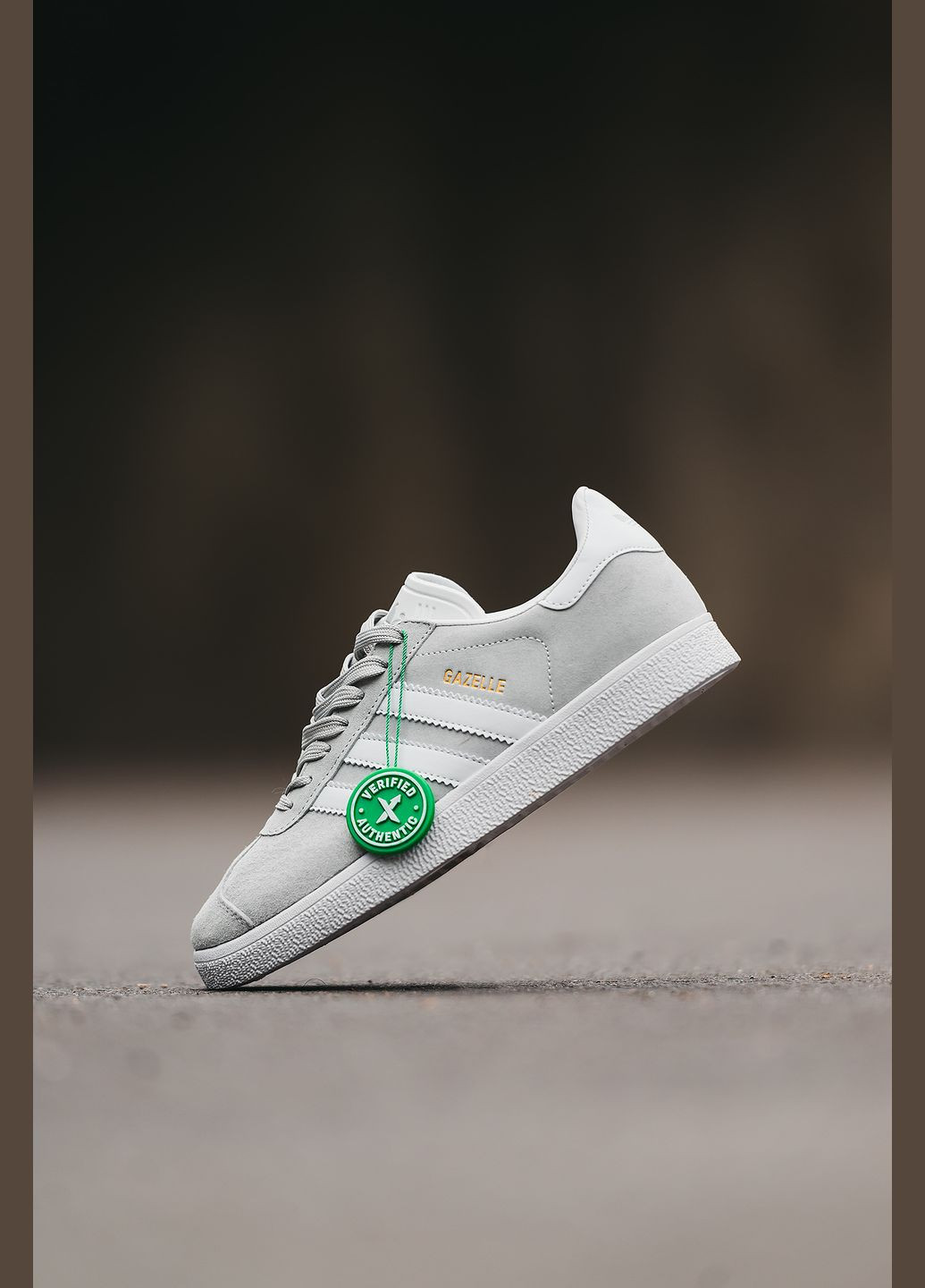 Кросівки жіночі і чоловічі Adidas Gazelle grey | Адідас Газель сірі No Brand сірі демісезони (315761813)