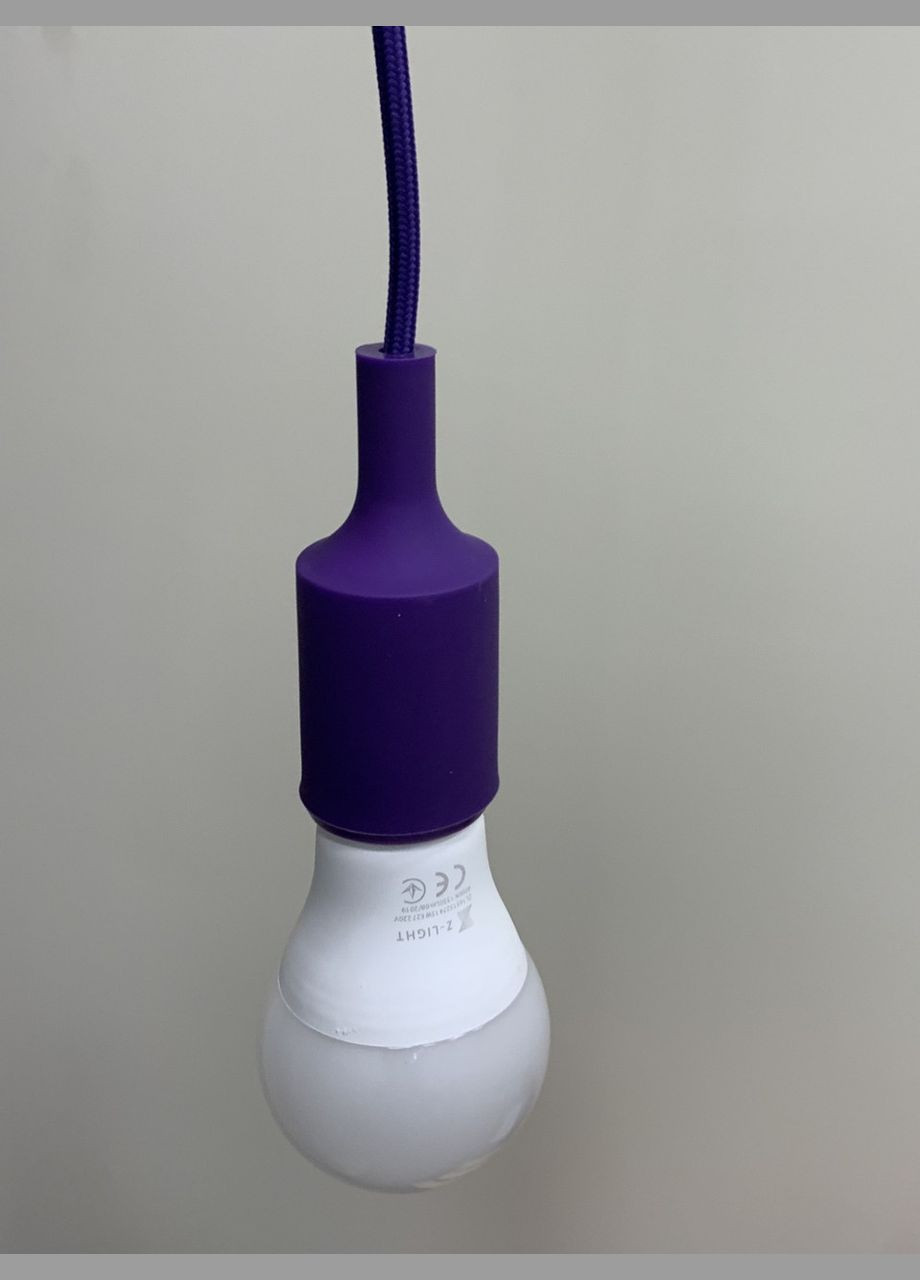 Силіконовий підвіс (915-002-1 purple) No Brand (370071765)