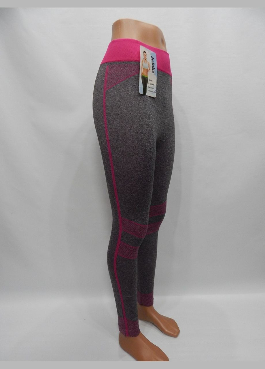 Лосіни спорт жіночі, безшовні, вільна талія р.40, 42, 44 103лж Jujube (304060696)