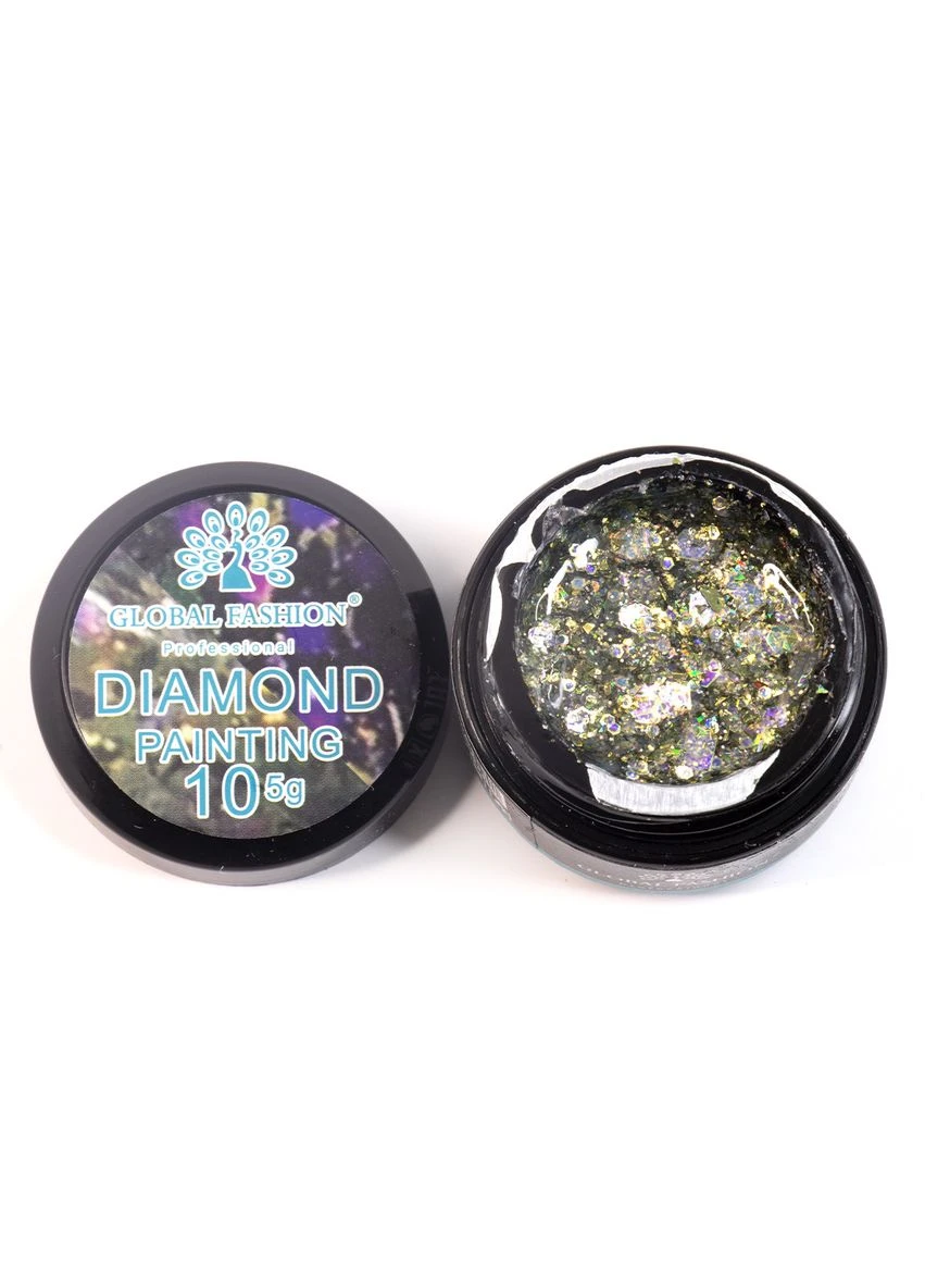 Глиттер гель 5 гр, New Diamond painting gel 10 Global Fashion (392939260)