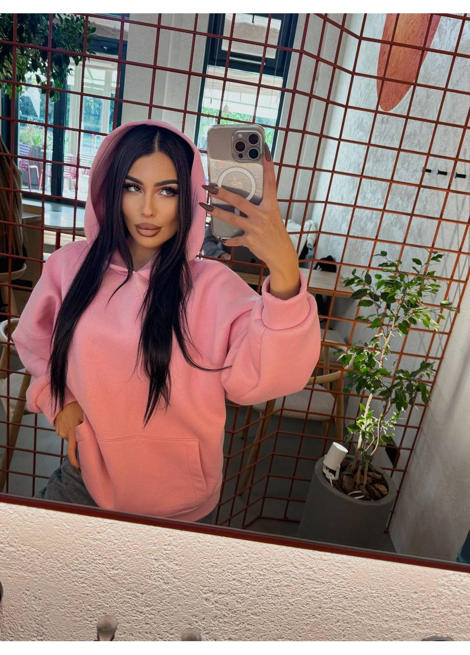 Оверсайз худі з капюшоном ЗАМІРИ В ОПИСІ DK/DL Мода без кордонів (365696671)