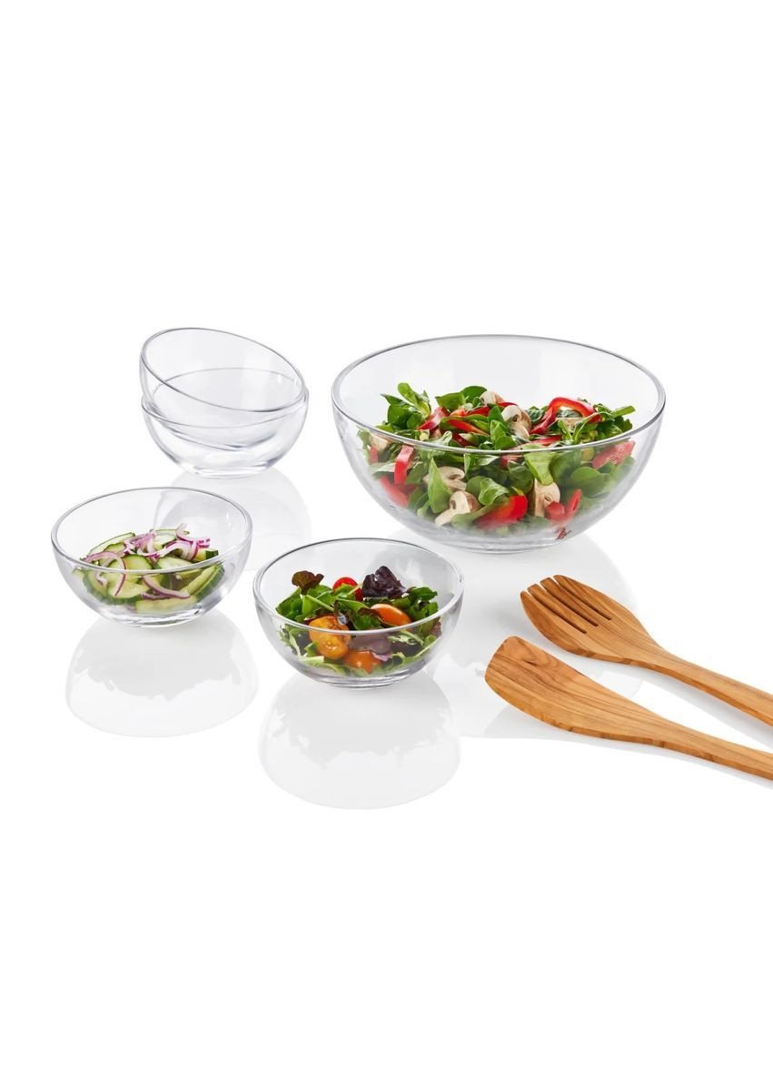 Скляний Набір Салатників LIVARNO home (5 шт.) Lidl (369163568)