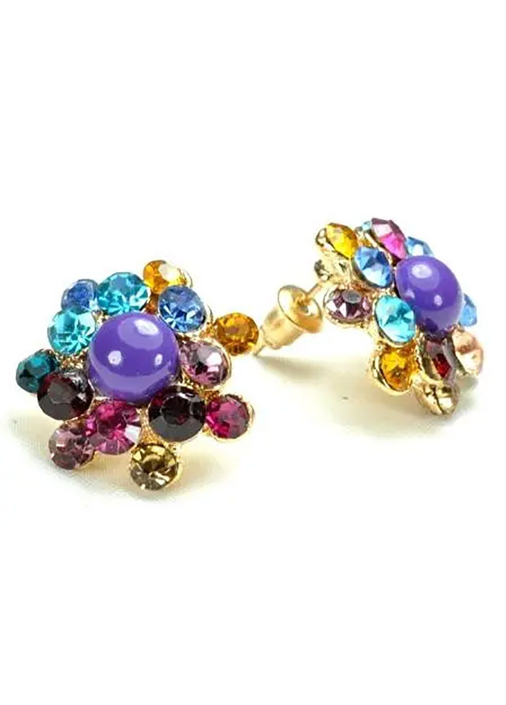 Сережки жіночі гвоздик Luvete (316067339)