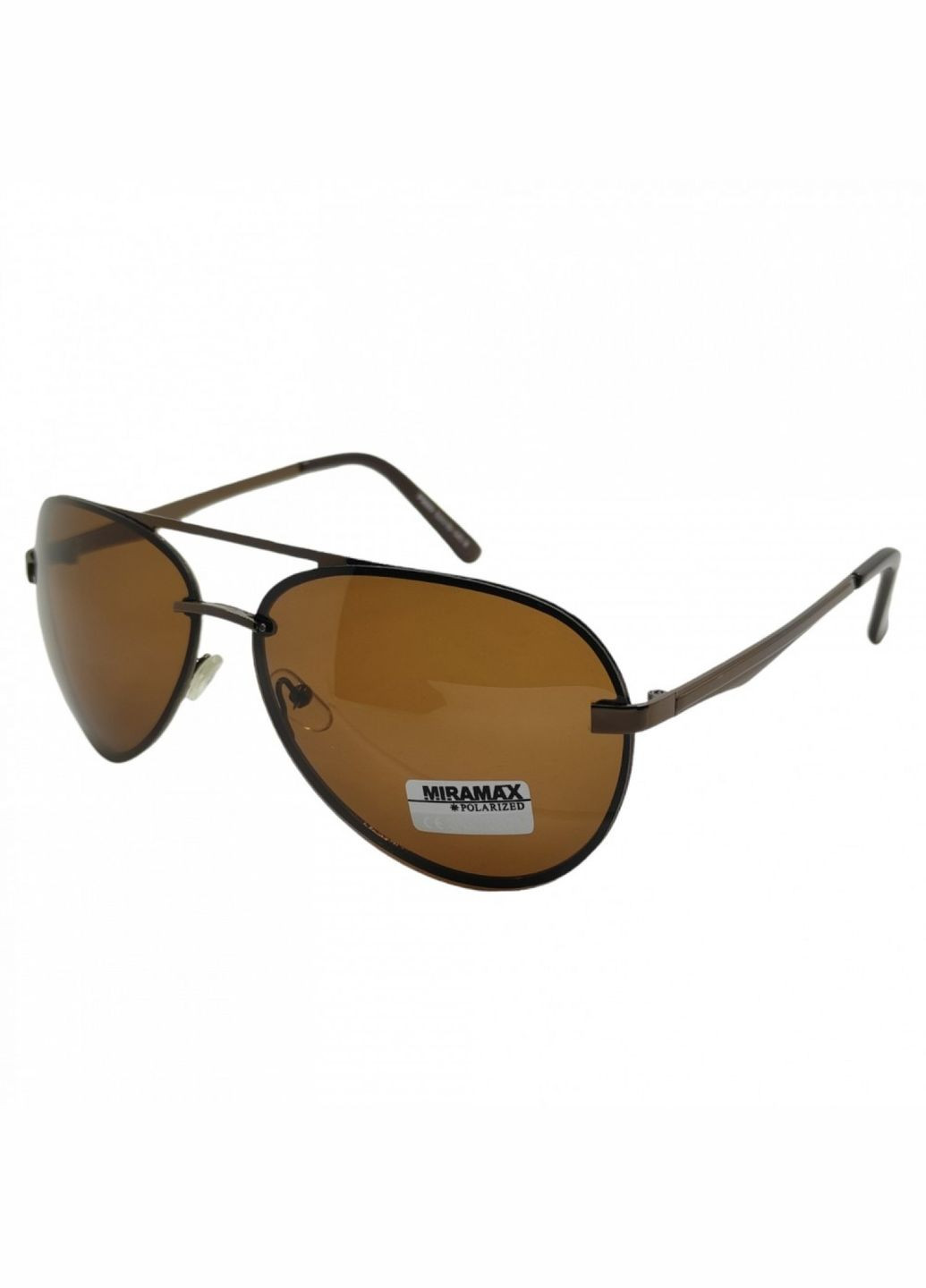 Поляризовані сонцезахисні окуляри 9009 Miramax Polarized Коричневий Emotions 2360-16 (362893849)