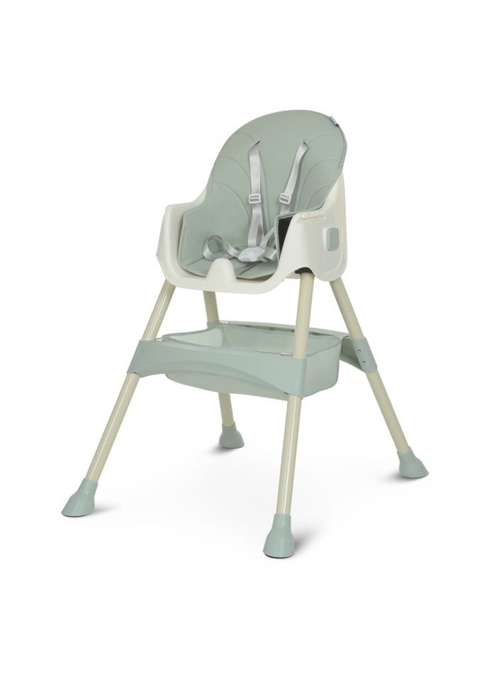 Стульчик для кормления M 4136-2 Olive, cкладной, 5-ти точечный, экокожа Bambi (366977233)