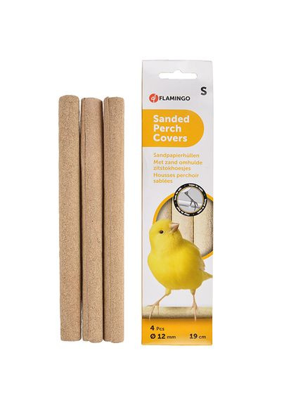 Жердочка з піщаним покриттям для птахів Sanded Perch Covers 4 шт (5400274258230) Flamingo (315391352)