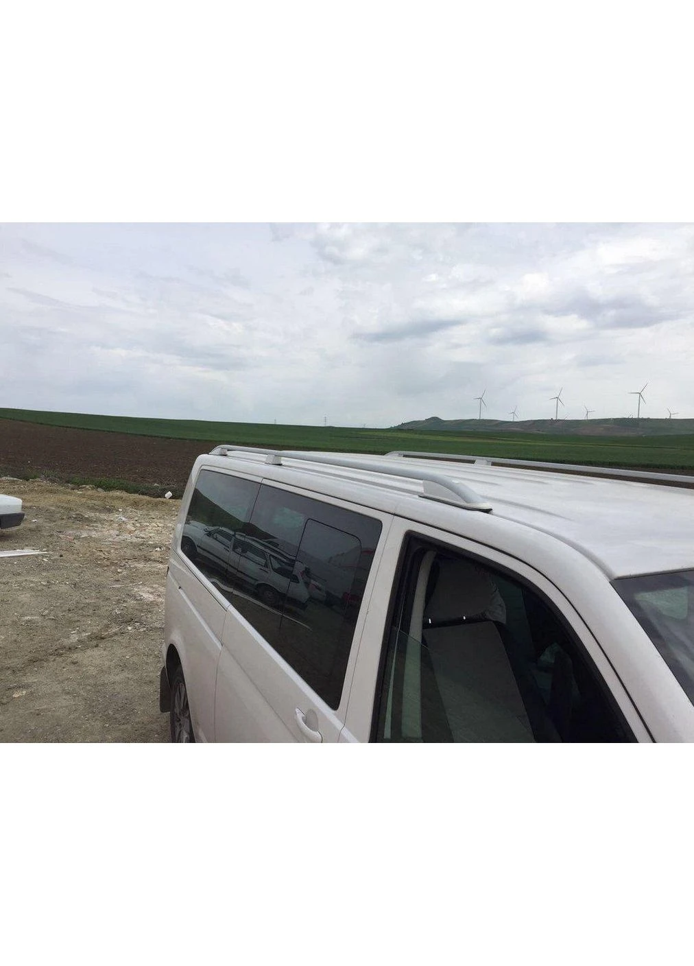 Рейлинги Skyport (белые) Длинная База для Volkswagen T5 Transporter 2003-2010 гг Erkul (390731759)