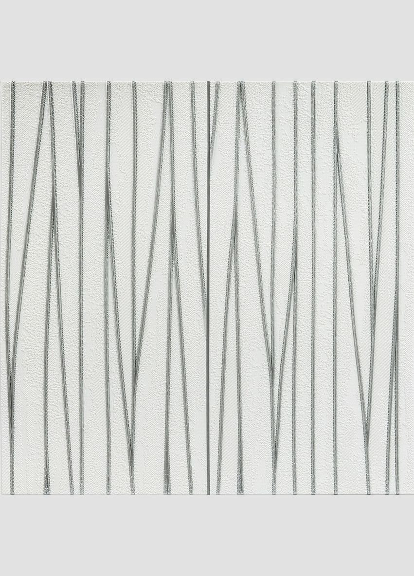 Самоклеящаяся 3D панель 700х700х5мм Серебряные ленты (441) SW-00001185 Sticker Wall (327089114)