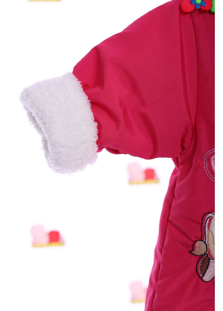 Человечек для девочки на махре Milka розовый 68 см (26245) BABYKROHA (297199133)