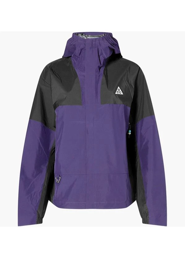 Комбінована зимня куртка acg cascade rain jacket violet/black dv9522-555 Nike