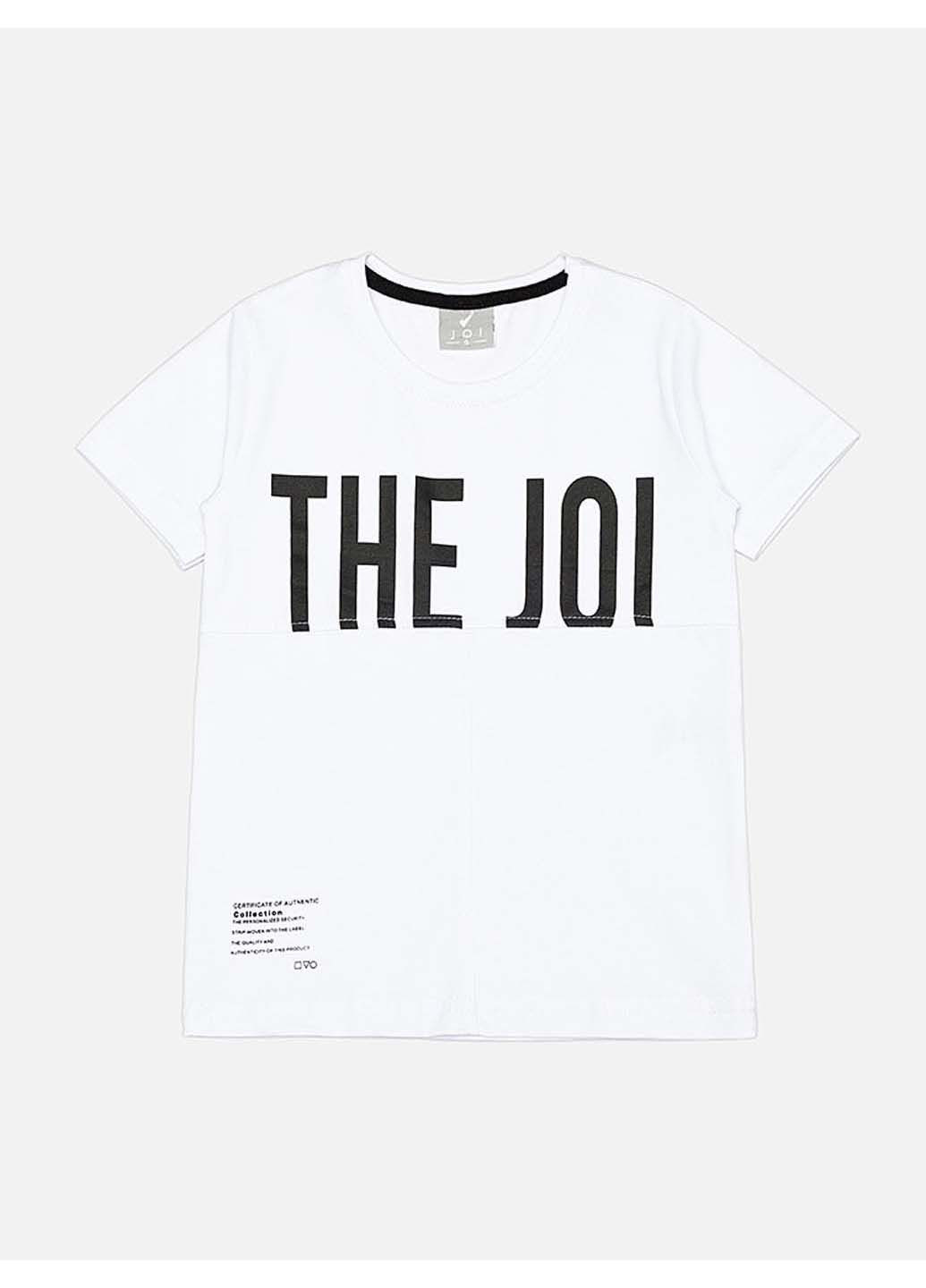Біла літня футболка Joi Kids