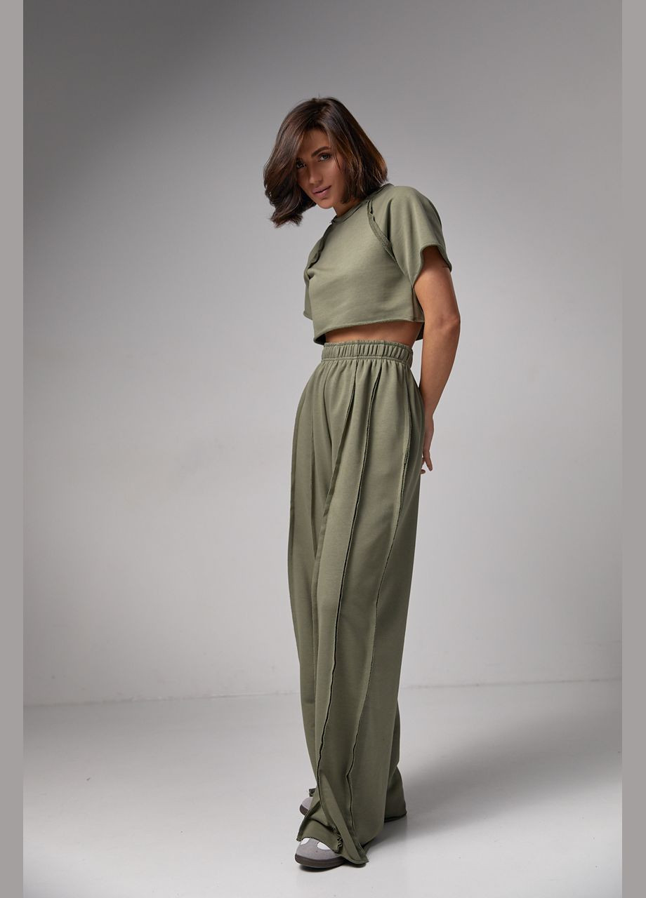 Жіночий трикотажний костюм у стилі grunge Liton (296909080)