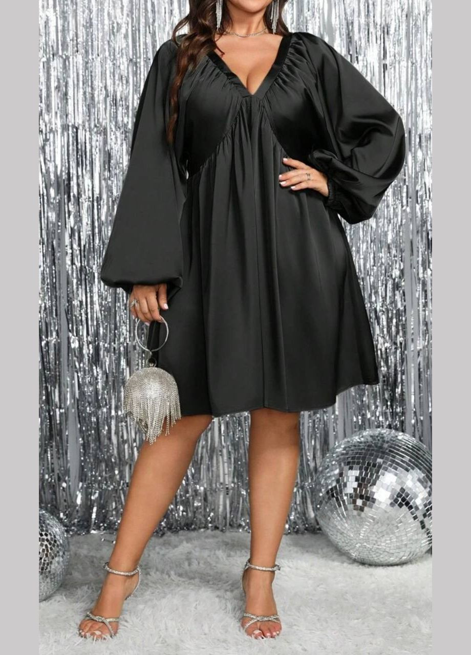 Чорна коктейльна, повсякденний, джинсова, вечірня, кежуал сукня жіноча Україна однотонна