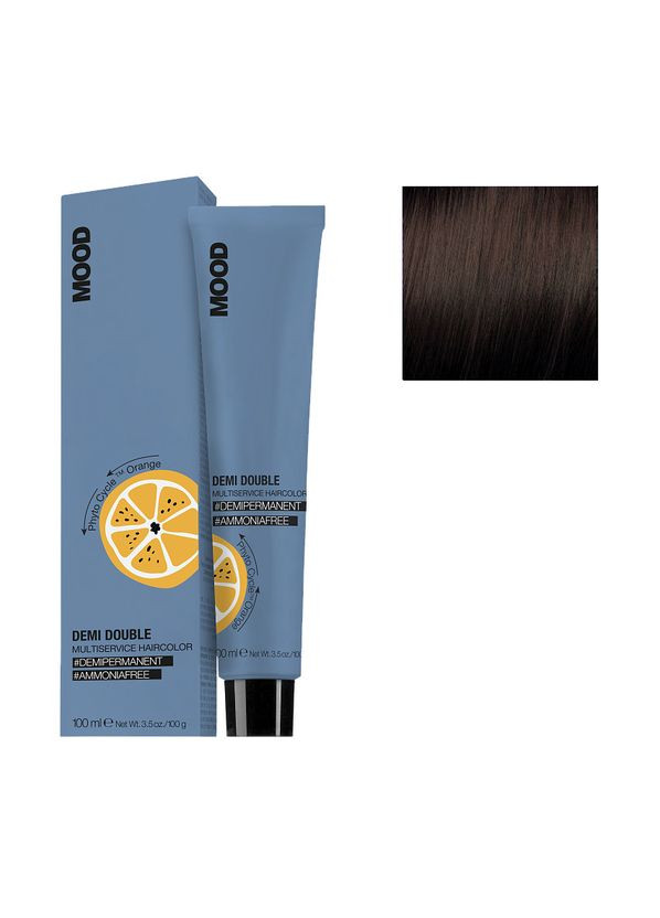 Безаміачна мультифункціональна фарба для волосся 5/87 Demi Double Світлий шатен коричневофіолетовий, Mood (292736811)
