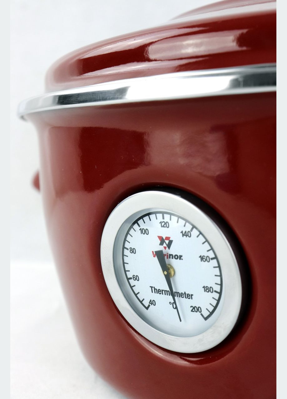 Каструля-смаження з кришкою і термометром Dutch Oven 26 см, 5 л (2111691) Vitrinor (334005171)