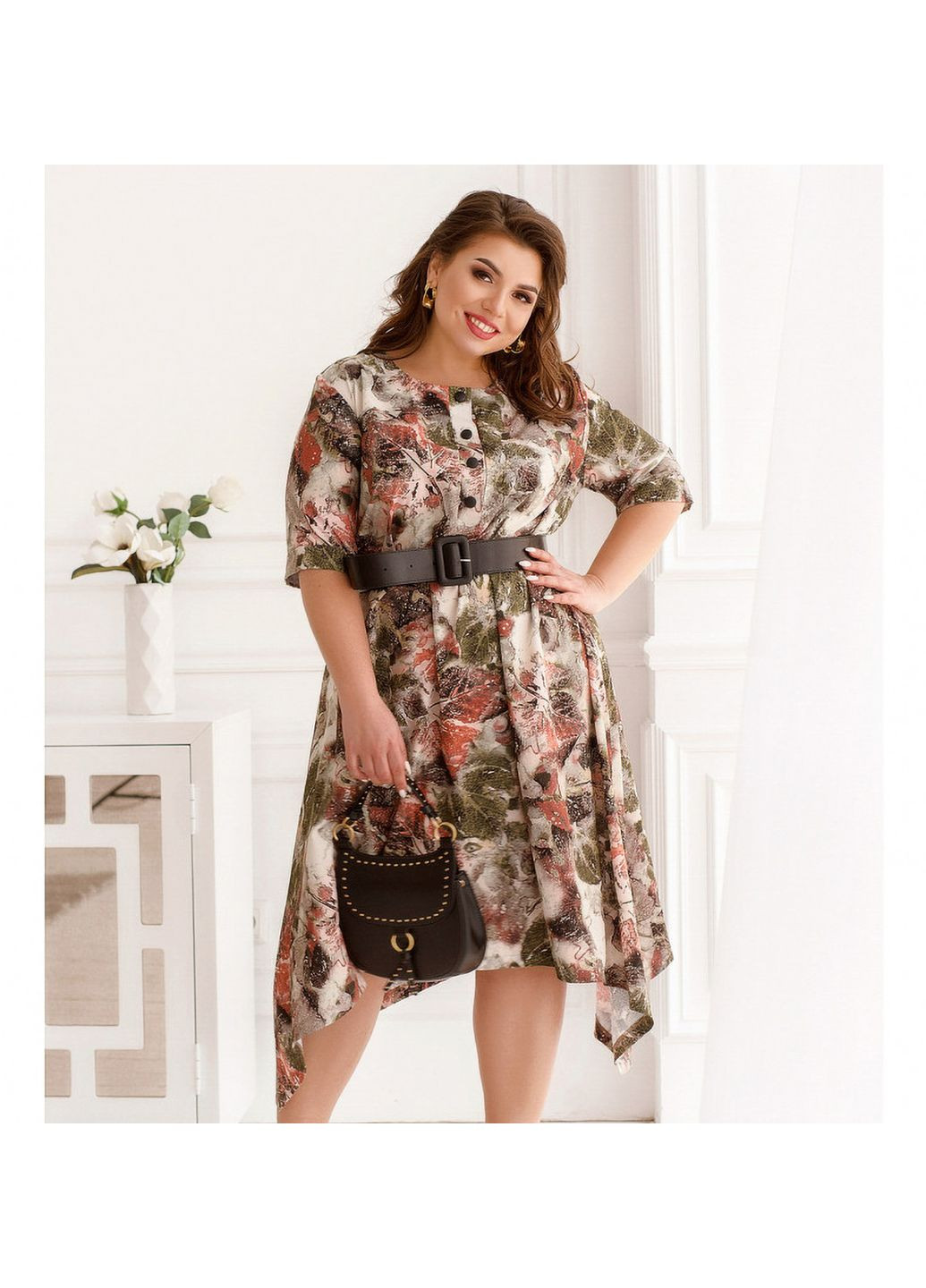 Оливкова (хакі) сукня Liton