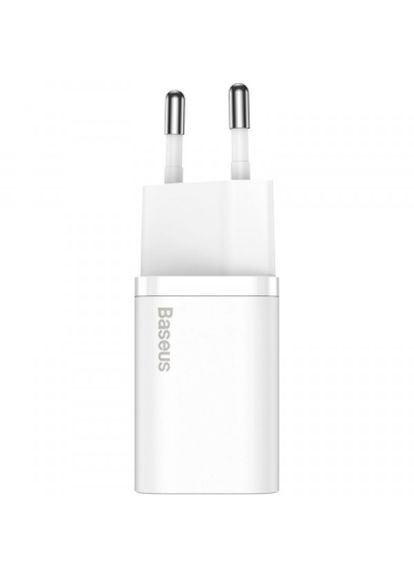 Зарядний пристрій (CCSP020102) Baseus super si quick charger 1c white (268144215)