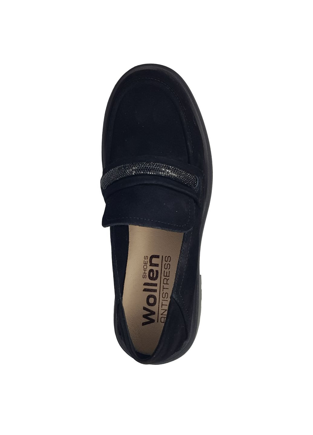 Wollen Демисезонные повседневные туфли черный з натуральная замша, турция — демисезон (302651965)