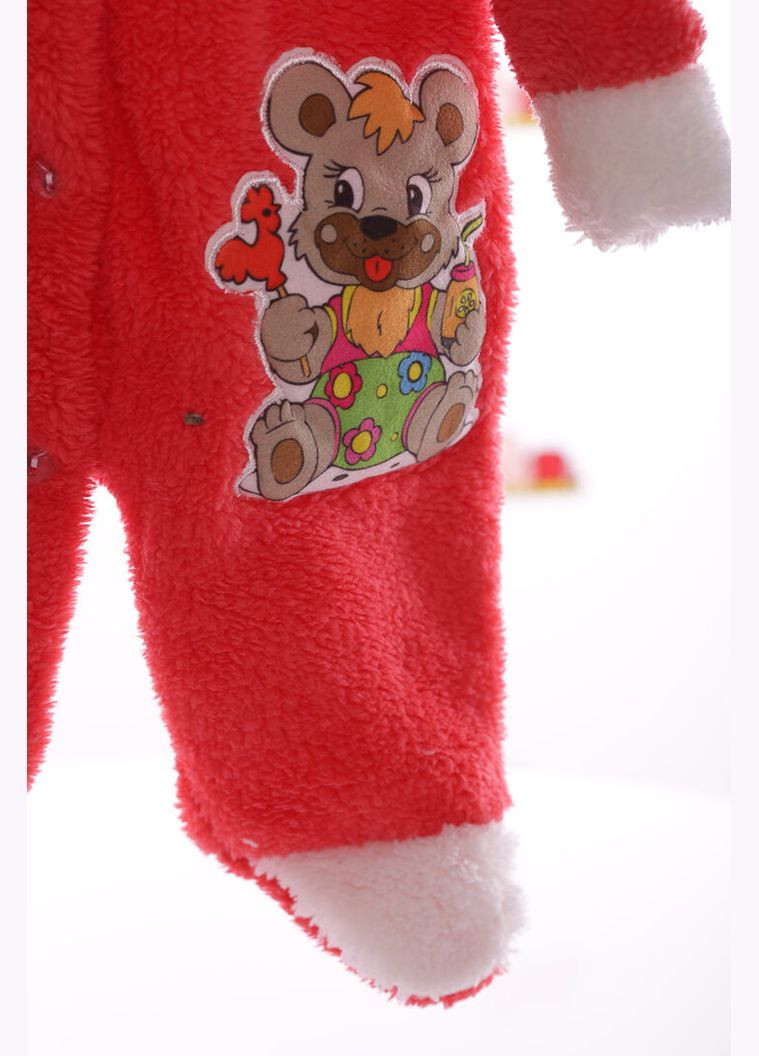 Человечек для девочки травка Мишутка красный 62 см (26306) BABYKROHA (315423573)