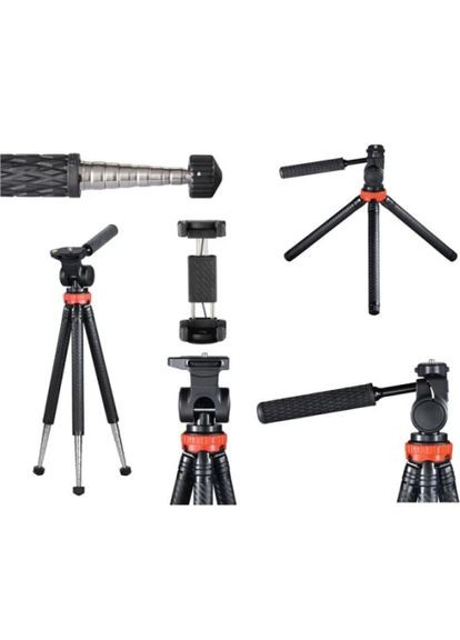 Штатив Traveller Pro Tripod 106 2D Black (00004631) Hama (352232324)