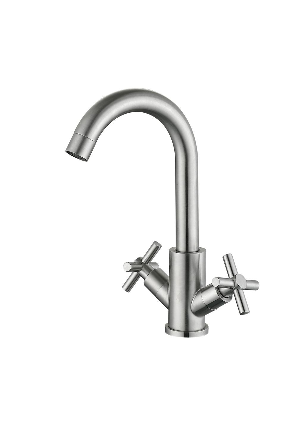 Змішувач для кухні Wind двохвентильний LDWIN161FNKS46098 Nickel LIDZ 161F (346492341)