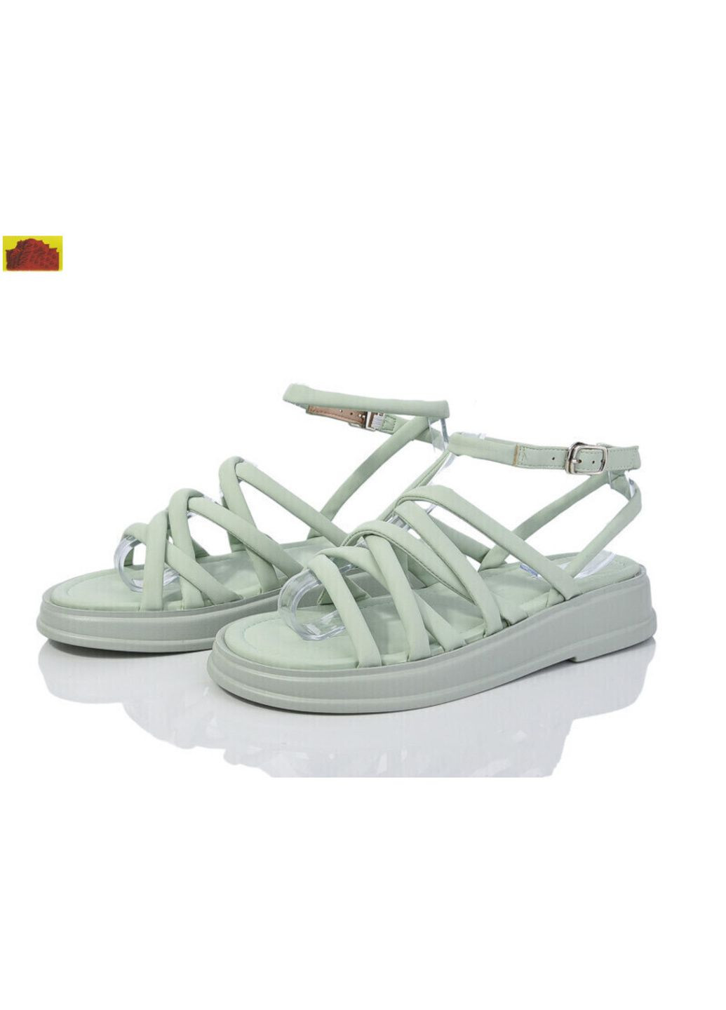 Мятные босоножки Meideli