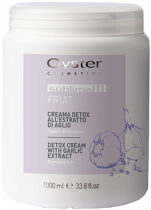 Чесночная детокс-маска для поврежденных волос Oyster (368659737)