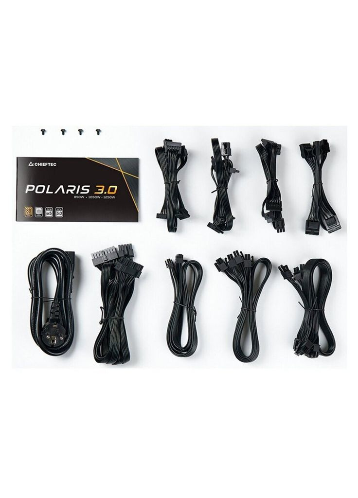Блок питания 1250W Polaris 3.0 (PPS1250FC-A3) Chieftec (313327372)