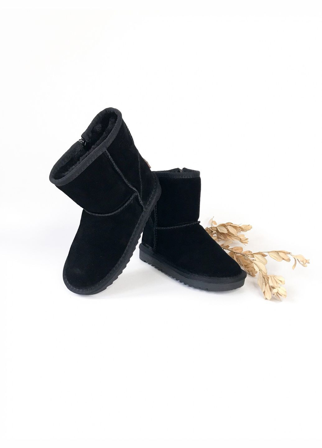 Зимові уггі 22 р 14 см чорний артикул З155 ITTS (301861028)