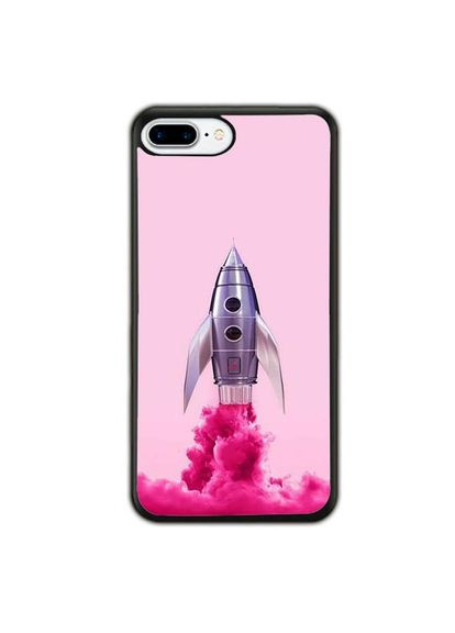 Чехол для Apple Iphone 7 Plus Ракета Черный No Brand (302218319)