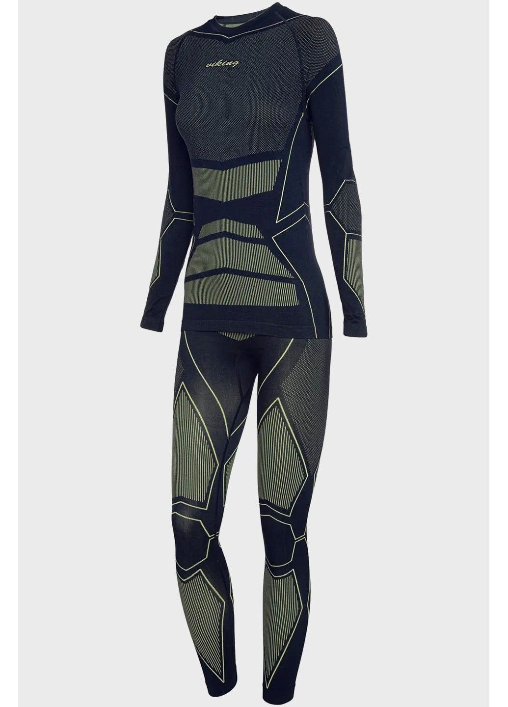 Комплект термобілизни Nessa Coolmax жіночий темно-синій - 500/22/3210-19 Viking (358497685)