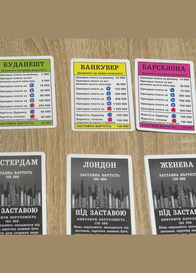 Настольная игра "Монополія люкс" 0260 Artos Games (302364405)