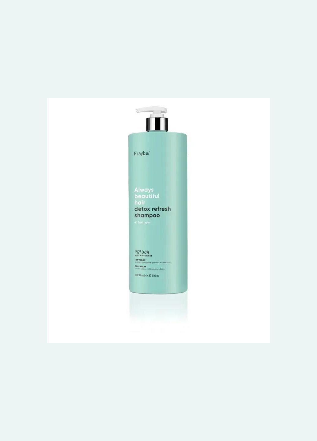 Шампунь для волос глубоко очищающий ABH Detox Refresh Shampoo 1000 мл Erayba (339050329)