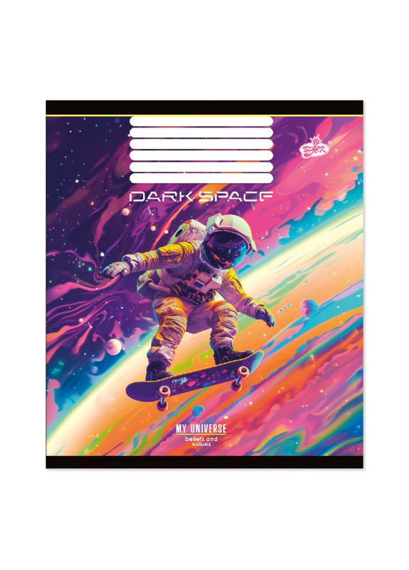 Зошит 48 арк. лінія " " / Темний космос Бріск (342418072)