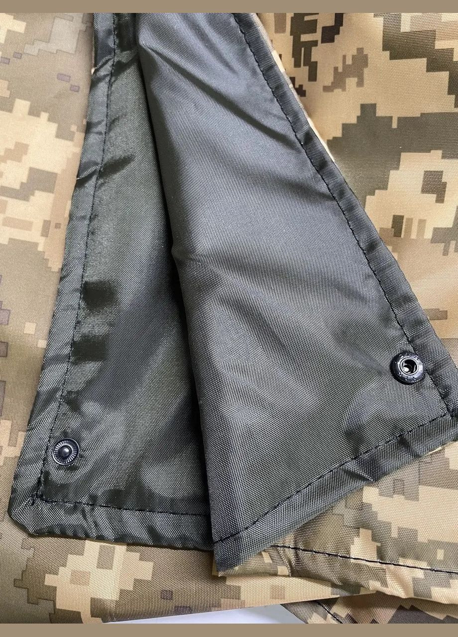 Водонепроникний анти тепловізор пончо плащ військовий тактичний дощовик піксель No Brand (301082938)